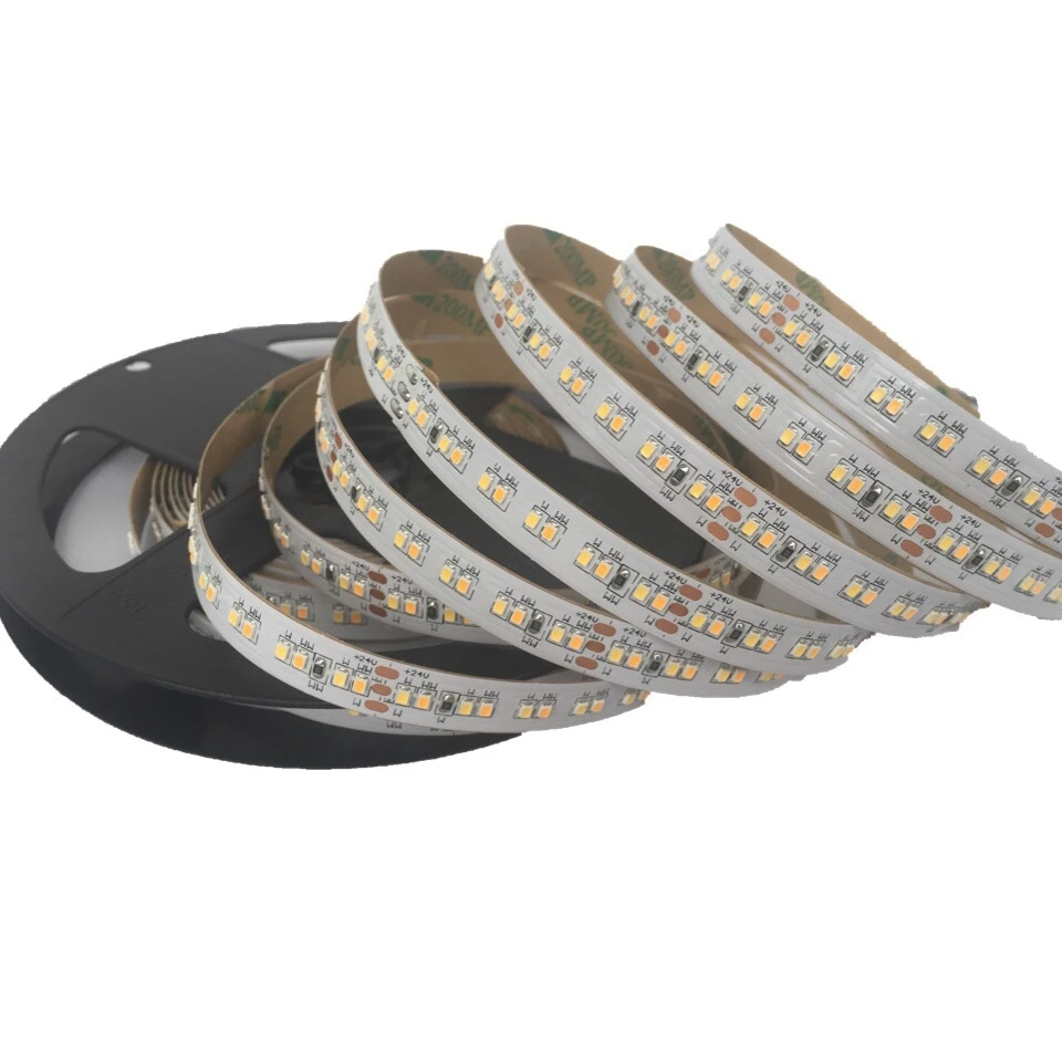 [Seven Neon]5M 2216 SMD LED Strip 10mm DC24V 240Led/M 19.2W CRI>90 dual white 7-10LM Micro 2216 LED flexible strip high lumen