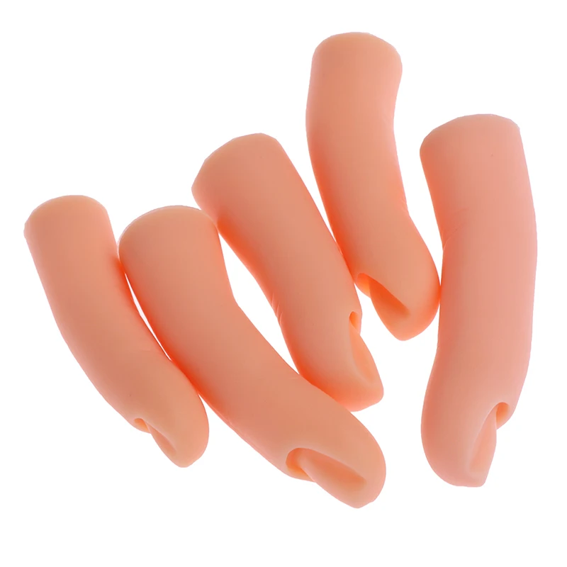 5Pcs Nail Art Trainer Practice Training Finger Model For Acrylic Gel Manicure Salon Tools Hot