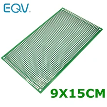 Carte pcb 9x15 cm, prototype de cuivre double face, carte universelle pour Arduino