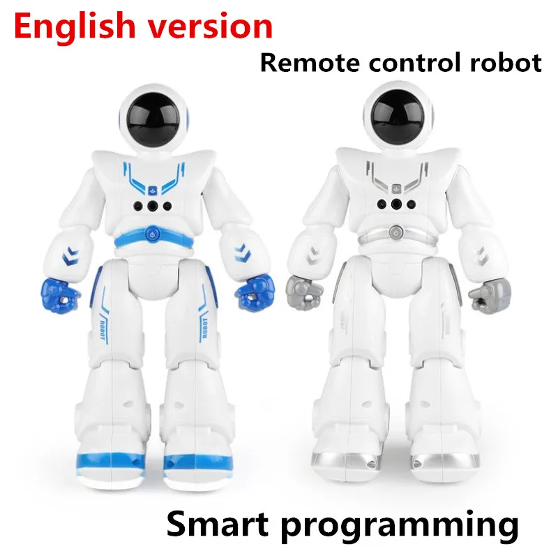 Mmbl English Smart Remote Vector Robot Gesture Induction Blue Robot Toy Dancing Educational Robot Giocattolo Per Bambini