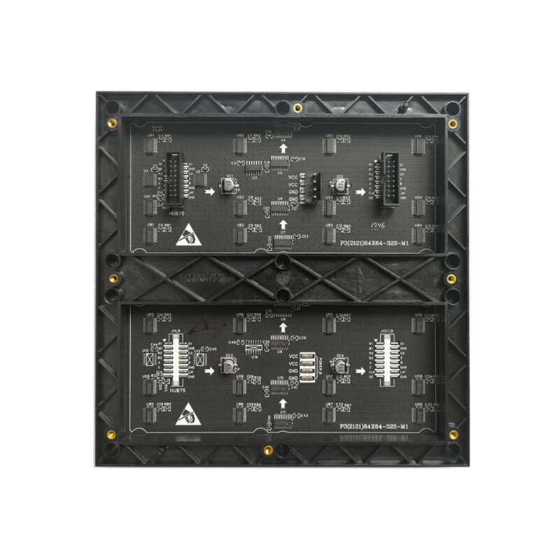 RGB 풀 컬러 LED 디스플레이 스크린 패널 모듈, P3 실내 SMD2121 1/32 스캔, 3 in 1, 192x192mm, 64x64 픽셀, 무료 배송