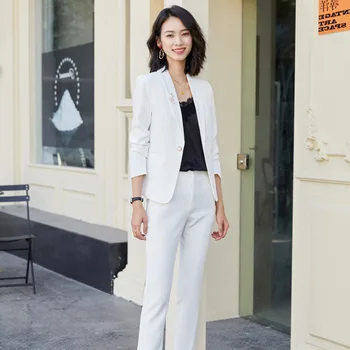 

Yy689 Occupation Lady Suit 2020 Long Sleeve Temperament Work Slim Fit Small Suit Female