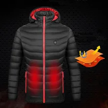 Мужская зимняя куртка без рукавов с подогревом, уличная Рабочая куртка с USB регулируемой температурой, безопасная одежда DSY046