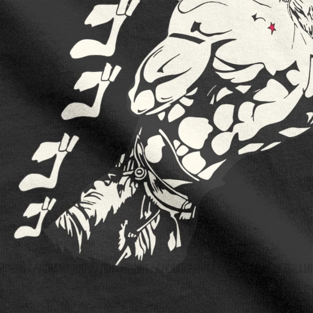 Dio Brando Jojos необычные футболки для приключений для мужчин из чистого хлопка футболка Joestar аниме Kujo крови отаку крестоносцев короткий рукав футболки