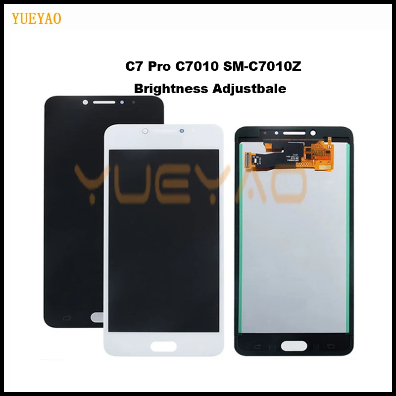 5,7 ''C7 Pro ЖК-экран для samsung Galaxy C7 Pro C7010 SM-C7010Z ЖК-дисплей с сенсорным экраном дигитайзер панель в сборе