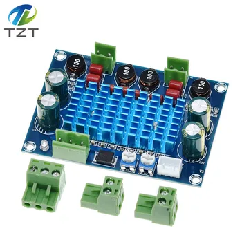 

High Power Digital HIFI Power Amplifier Board 2*120W XH-M572 TPA3116D2 Chassis Dedicated Plug-in Input 5V 24V 28V output 120W