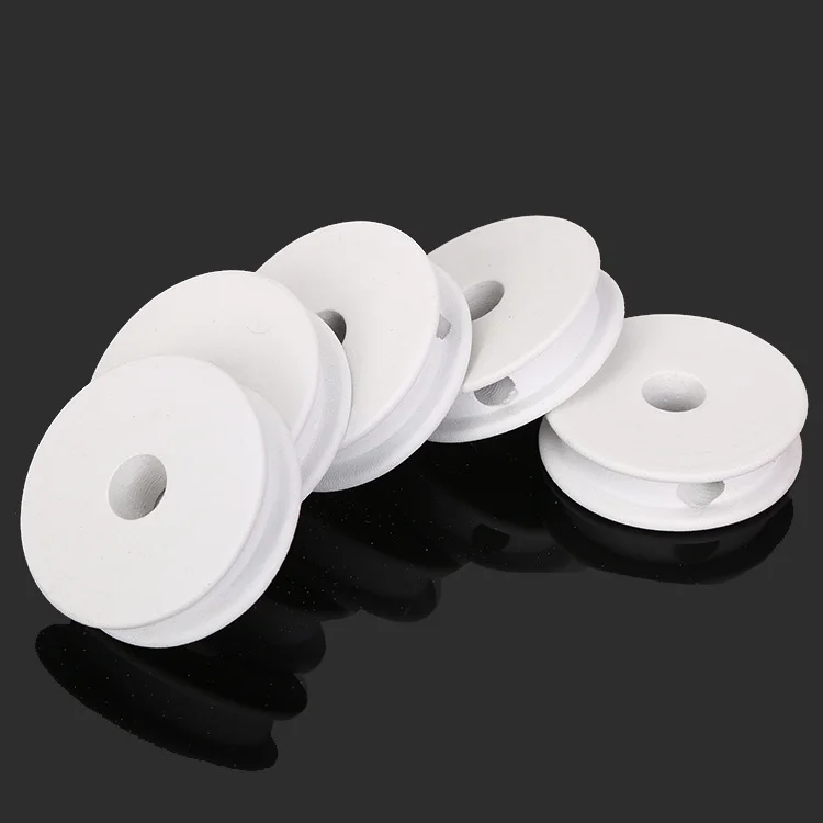 

Main Thread Reel Circle Spool Foam Main Thread Reel Wire Board White Fishing Line Axis Processing Customizable