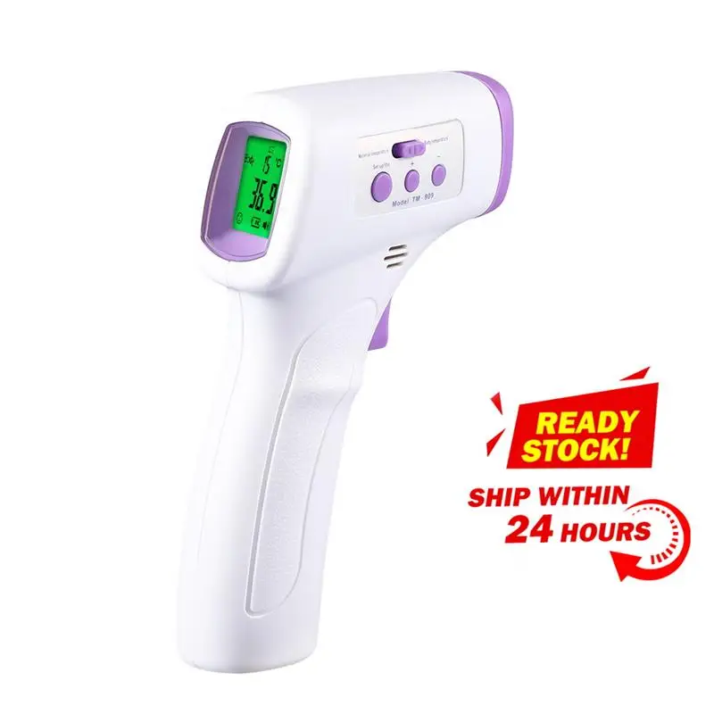 

Non-contact Infrared Thermometer Baby Adult Digital Thermometer Forehead Ear Thermometer Avoid virus Electronic Thermometer