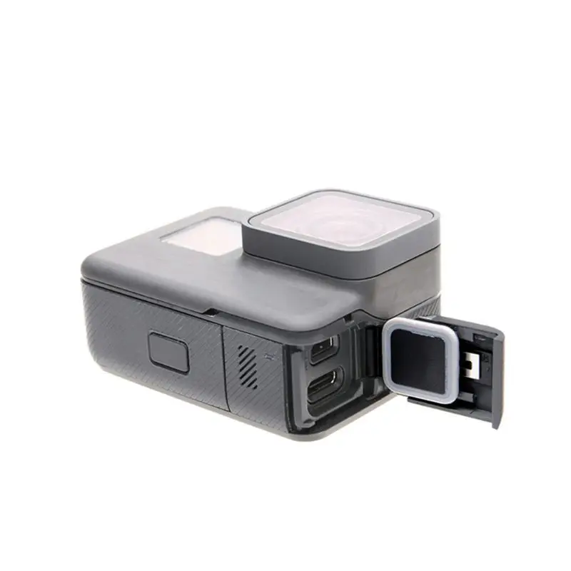 Side Door Cover USB-C Mini HDMI-compatible Port Side Protector Replacement for GoPro HERO5/6/7 Black UV Filter Lens Repair Parts