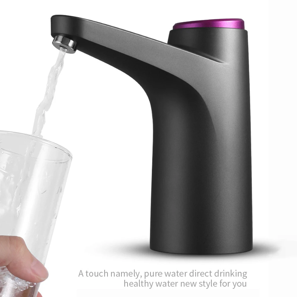Water Bottle Pump Automatic Electric Dispenser Household Gallon Drinking Switch USB Charging | Дом и сад