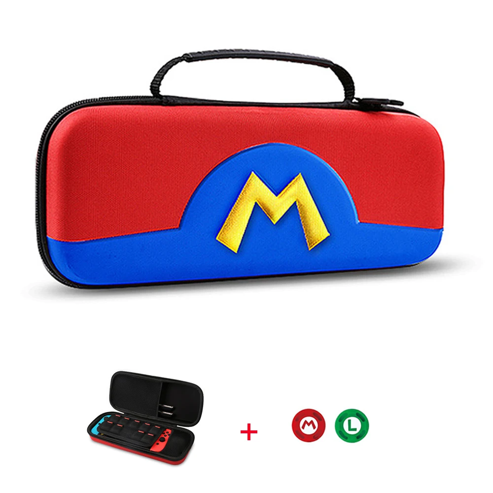 Портативная сумка для хранения Pokeballs Marios EVA чехол Nintendo Switch NS защитный консоли
