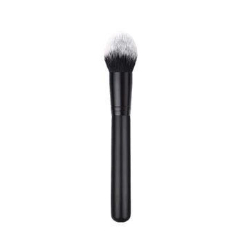 

Black Brush 1Pcs Face Loose Powder Blush Makeup Brushes Wood Handle Blending Contour Concealer Beauty Make Up Brush-ABVP