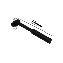 Deluxe Turntable Stylus and Record Cleaning Kit with Carbon Fiber Brush and Cleaning Solution (01 Stylus Brush)