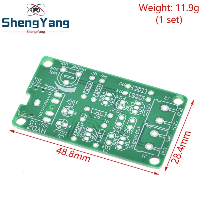 TZT Weißes Rauschsignal-Generator DIY-Kit Elektronik-Bausatz 2-Kanal-Ausgang für Burn-in-Tests und Therapie bei Schlaflosigkeit Geräuschgenerator – Detail 4