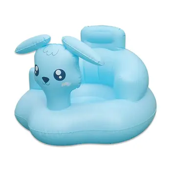 

1 pcs Inflatable small sofa PVC baby learning chair portable with multifunctional inflatable toys Baby Learning Seat Play
