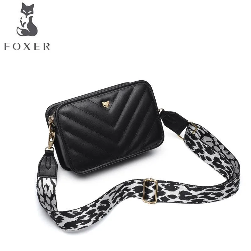 FOXER, женские кожаные сумки, роскошные сумки, женские сумки, дизайнерские сумки, известный бренд, женские сумки,, модные женские сумки через плечо из воловьей кожи