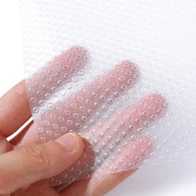 Нескользящий коврик для выдвижных ящиков, двухсторонний клейкий крепежный уголок, кухонная подставка для шкафа для посуды, Полка для шкафа