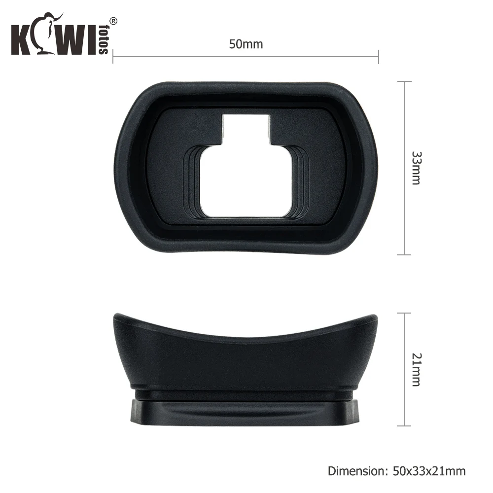 Ocular para Nikon Kiwi Silicone Macio Estendido Câmera Eyecup Visor z5 z7 z6 Z6ii Z7ii Longo Olho Copo Sombra Substitui Dk-29 - Image 3