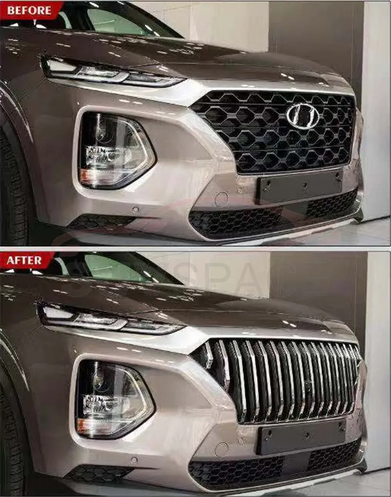 Стиль подходит для hyundai Santa fe sport передняя решетка