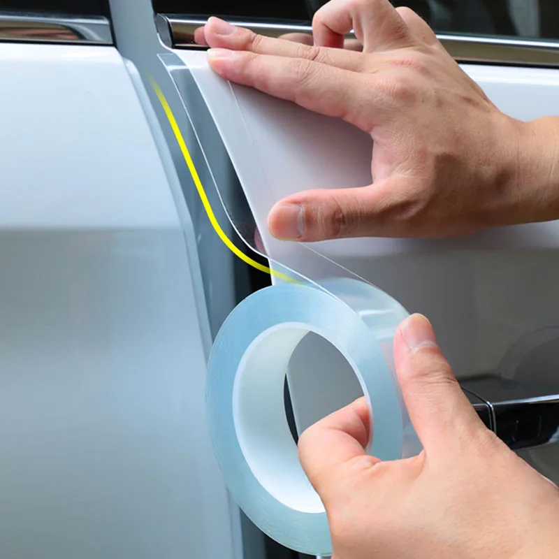 

Car Sill Strip For Mazda cx9 cx-9 cx3 cx8 Anti-stepping Bumper Invisible Transparent Interior Protective Film Car Decoration