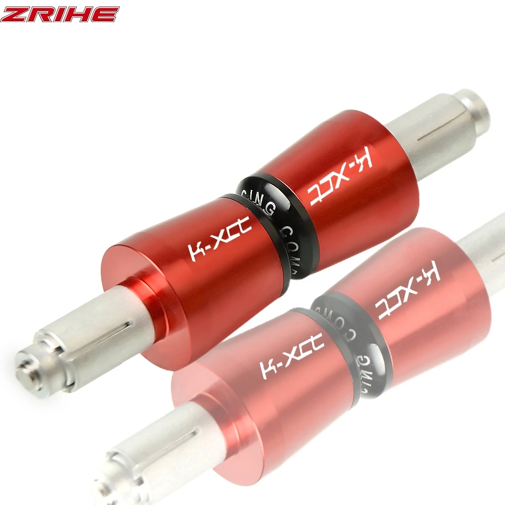 Рукоятка концы 7/" CNC Алюминиевые мотоциклетные рукоятки концы руля крышки для KYMCO K-XCT