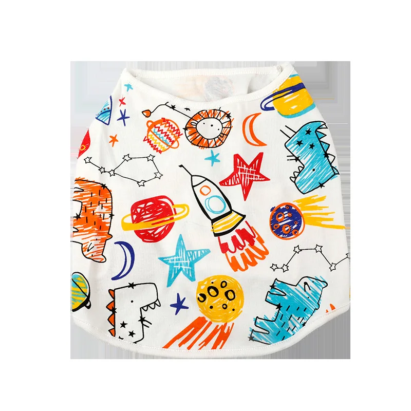 Rocket Bear Vest Летняя одежда для собак, мелок для питомцев, маленький жилет, плюшевый Французский бульдог, одежда для маленьких и средних собак - Цвет: Rocket Bear Vest