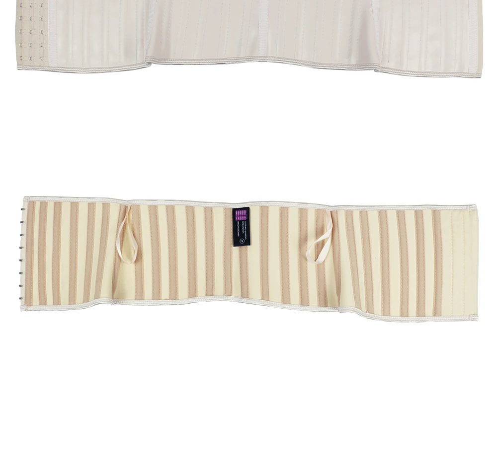 NB1943B-5 Atbuty Shorter Torso Waist Trainer 25 Steel Bones Corsets Small Waist Shaper Underbust Slimming Tommy Control (18)