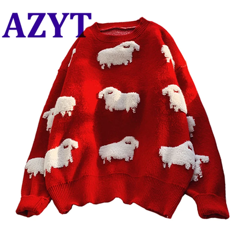 AZYT Autumn Winter Pullover Women 