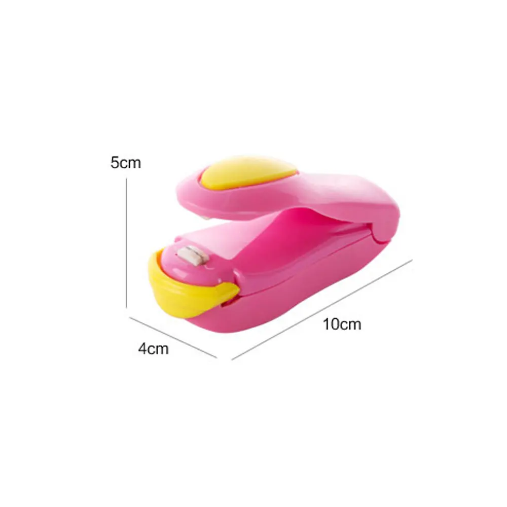 Portable Mini Sealing Household Machine Heat Sealer Capper Food Saver for Plastic Bags Package Mini Gadgets Portable Bag Sealer