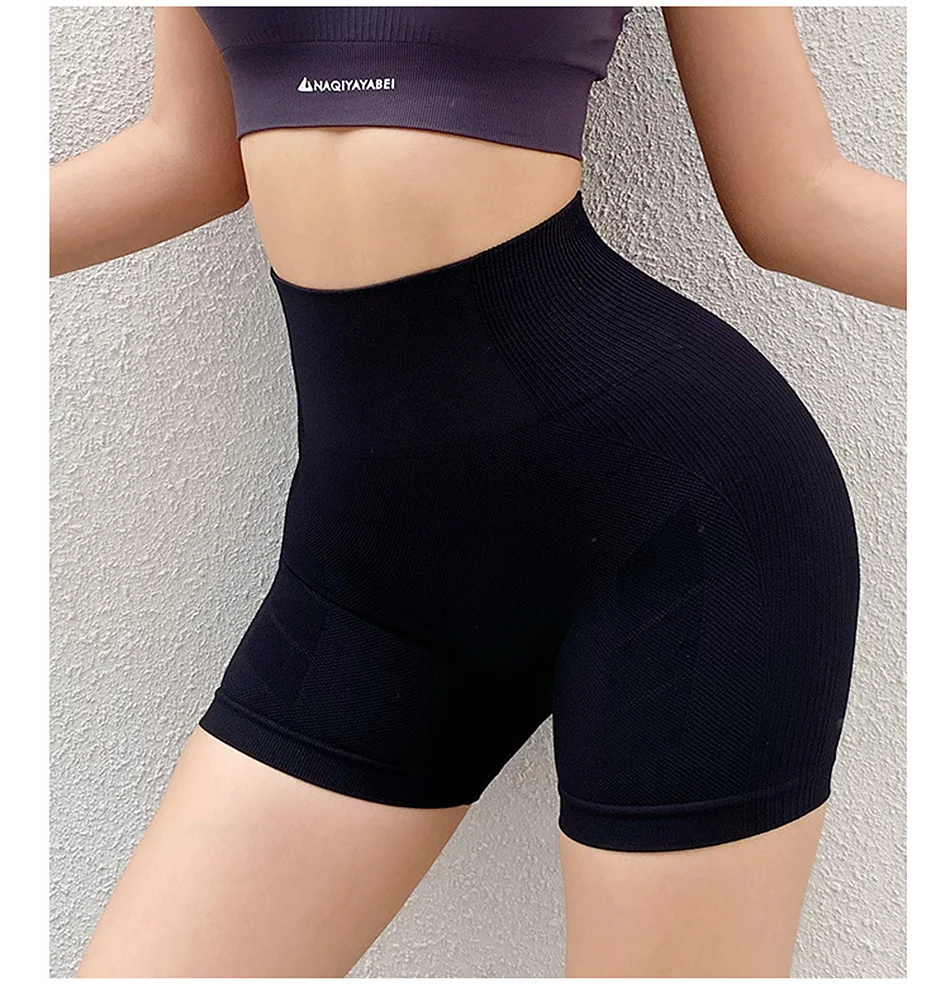 jean shorts Sexy Booty Push Up Sport Shorts Women Fitness Spandex High Waist Gym Shorts Seamless Running Biker Short Leggings nike shorts women