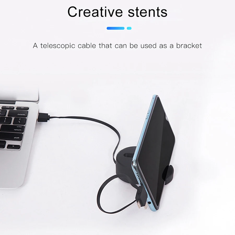 Многофункциональный OTG кабель type-C и Micro USB и Lightning 3 в 1 адаптер Baseus для смартфонов iPhone Android HUAWEI Xiaomi