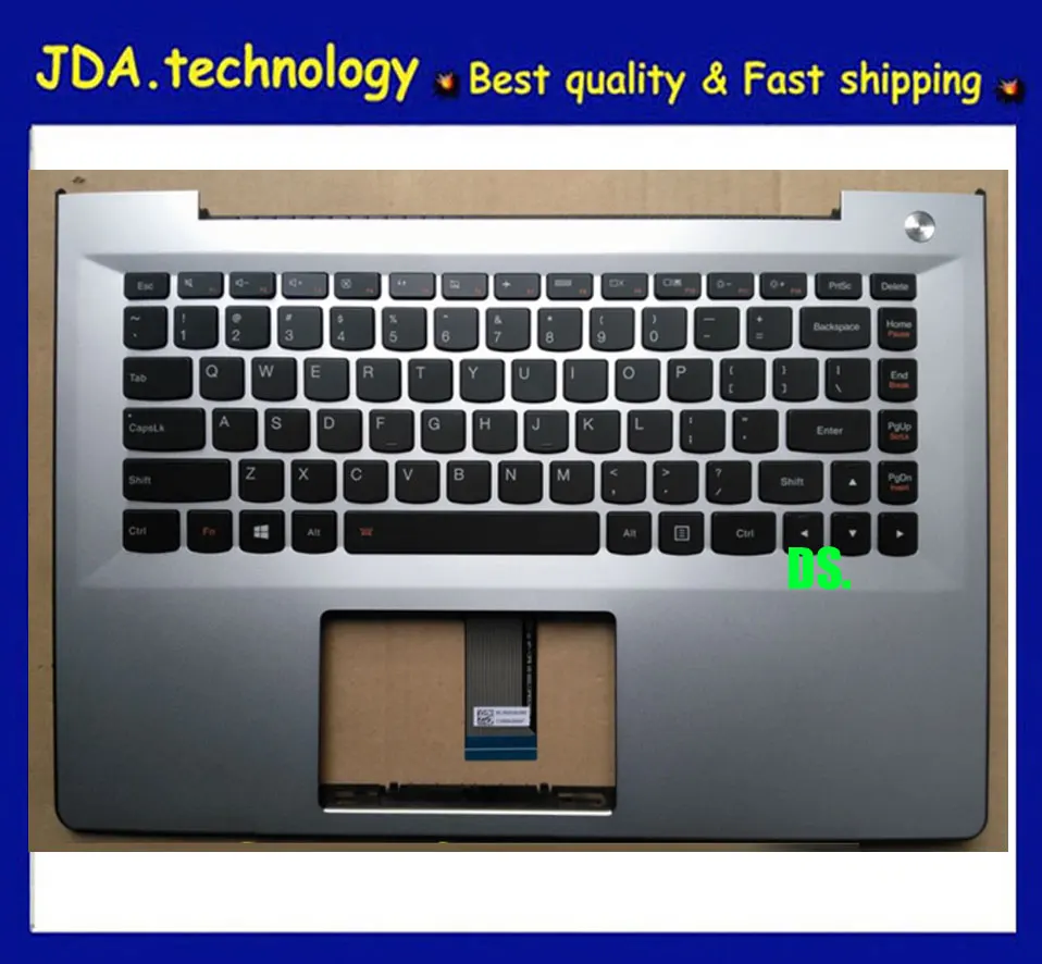 Wellendorff /Org верхняя оболочка для lenovo xiaoxing I2000 S41-35 S41 S41-70 75 Упор для рук США клавиатура верхняя крышка, серебро