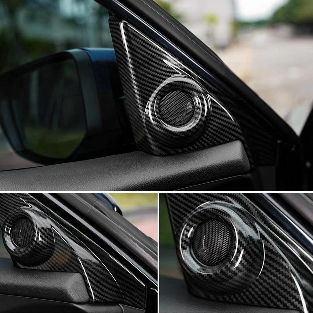 Car Door Tweeter Speaker Cover Panel Trim Kits For Honda CRV CR-V - View #4