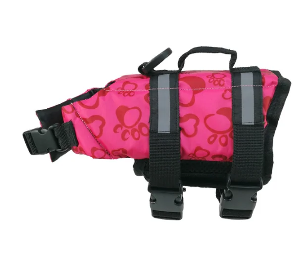 XXS-XXL 11 Farb Hunderettungsweste Schwimmweste Rettungsweste Hundeweste Sicherh - Цвет: Pink 1