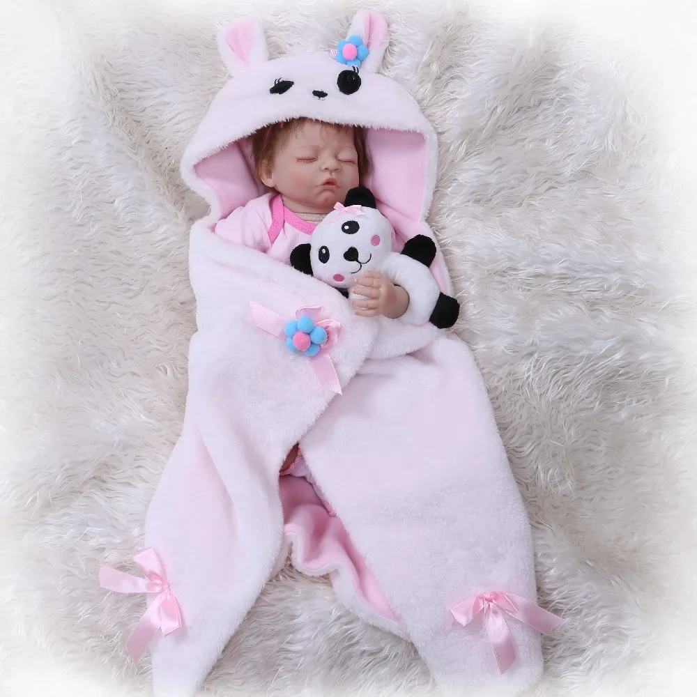 NPK новая 50 см Силиконовая Кукла Reborn Super Baby Lifelike baby Bonecas кукла Bebes Reborn Brinquedos Reborn игрушки для детей подарок