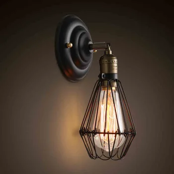 

Artpad American LOFT Industrial Retro Wall Lamp AC90V-260V E27 Metal LED Adjustable Corridor Balcony Light for Indoor WF1016
