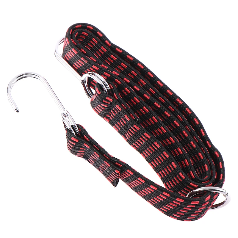 Bicycle Accessories Elastics Rubber Luggage Rope Cord Hooks Bikes Rope Tie Bicycle Luggage Roof Rack Strap Fixed Band Hook 1PCS bicycle strap bicycle fixing strap bicycle carrying strap bicycle fixing band