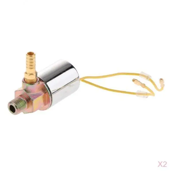 2 Pieces 12V 1/4 Inch Electromagnetic Electric Horn Air Valve For Car Truck Train Auto Valve Solenoid Air Horn