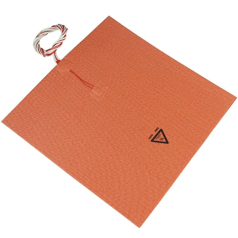

300*300mm 220V 750W Silicone Rubber Heating Pad For 3D Printer Heating Bed PXPE