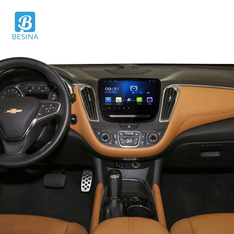 Besina 9 дюймов Android 9,0 автомобильный мультимедийный плеер для CHEVROLET Malibu XL gps навигация аудио стерео 2G+ 3 2G 2 Din радио