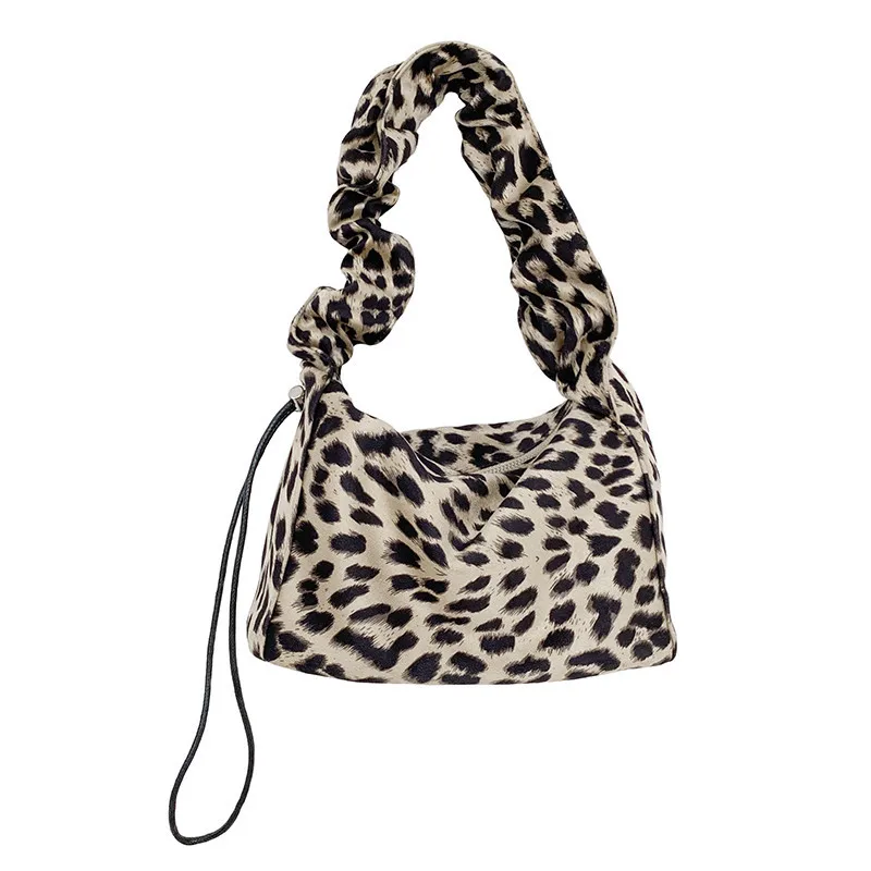 fluffy animal print bag