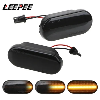 

18SMD LED Car Dynamic Side Marker Lamp Light For Volkswagen For VW Bora Golf 3 4 Passat 3BG Polo SB6 SEAT Ibiza Leon Skoda Ford