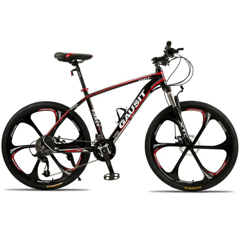 Mountain Bike Aluminum Alloy Frame 26 Inches 24 Speed Front and Rear Mechanical Disc Brake Adult Cross-Country Bicycle Mountain Bike Aluminum Alloy Frame 26 Inches 24 Speed Front and Rear Mechanical Disc Brake Adult Cross-Country Bicycle