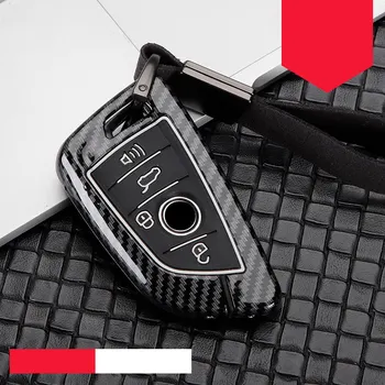 

For BMW X1 X3 X5 X6 Series1257 F15 F16 E53 E70 E39 F10 F30 G30 Protector Beautiful Zinc alloy+silica gel Full Cover Car Key Case