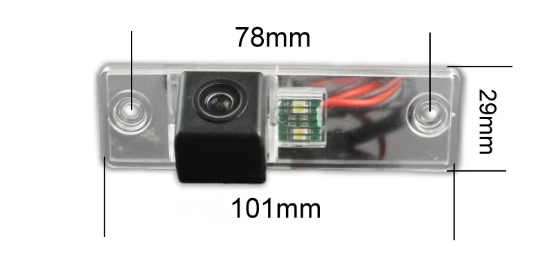 for Toyota Land Cruiser Prado 4Runner SW4 Hilux Surf Fortuner Night Vision Car Reverse Backup Parking Rear View Camera HD CCD (1)