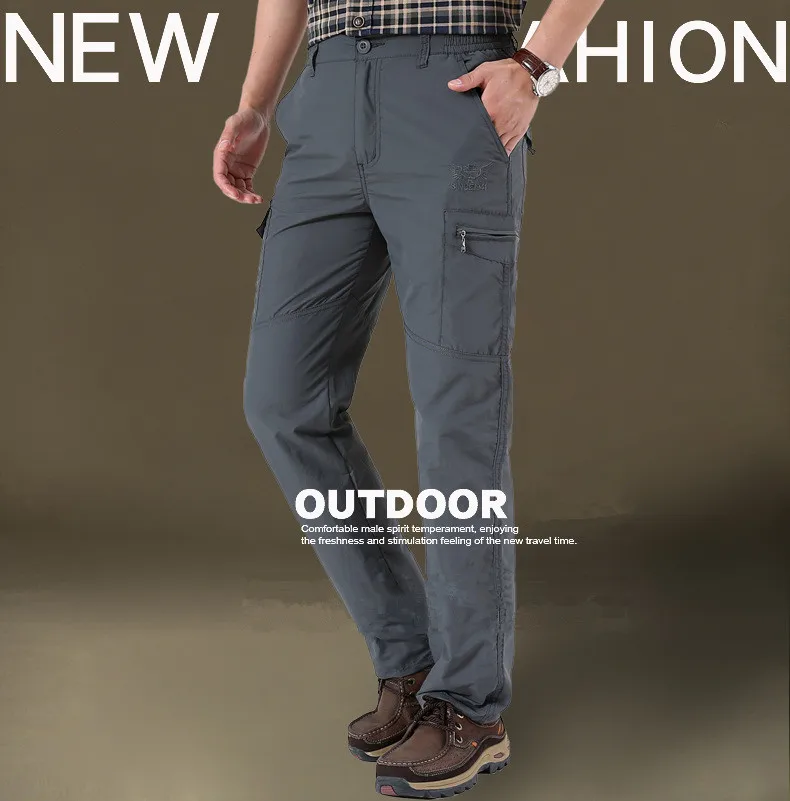 MRMT, брендовые Весенние новые мужские брюки, быстросохнущие спортивные штаны, дышащие штаны для мужчин, с несколькими карманами, прямые повседневные брюки