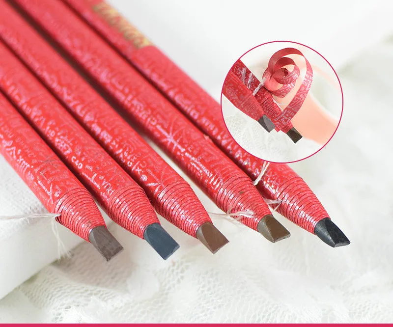 1 PCS Waterproof Eyebrow Pencil Eye Brow Liner Pen Powder Shaper Makeup Tool 5 Colors New Hot Sale