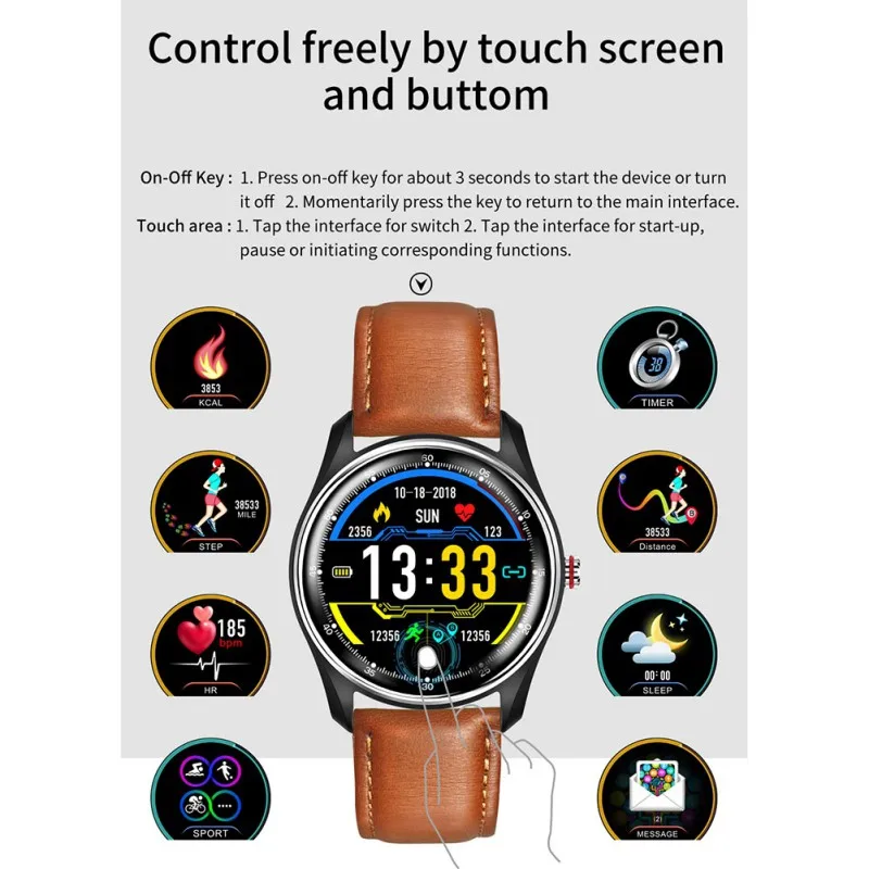 

M9 Women's Smart Watch IP68 Waterproof Sports Smart Watch