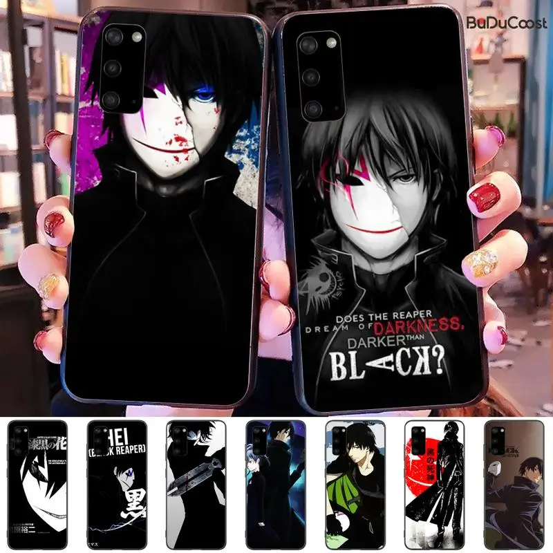 

Animation Darker than black Luxury Phone Case For Samsung Galaxy S9 S10 S10E S6 S7 S8 S9 S9Plus S5 S20