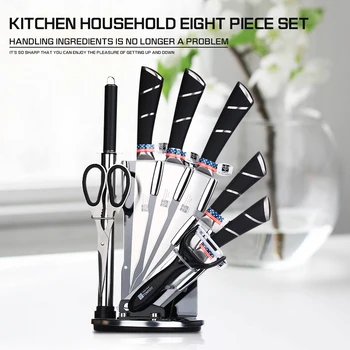 

Japanese Handmade Kitchen Knife Sets 440C High Carbon Sharp Cleaver Kitchen knives Slicing Utility Bread Chef Knives For Kitchen